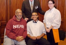 Bill Cosby Visits Glass Room